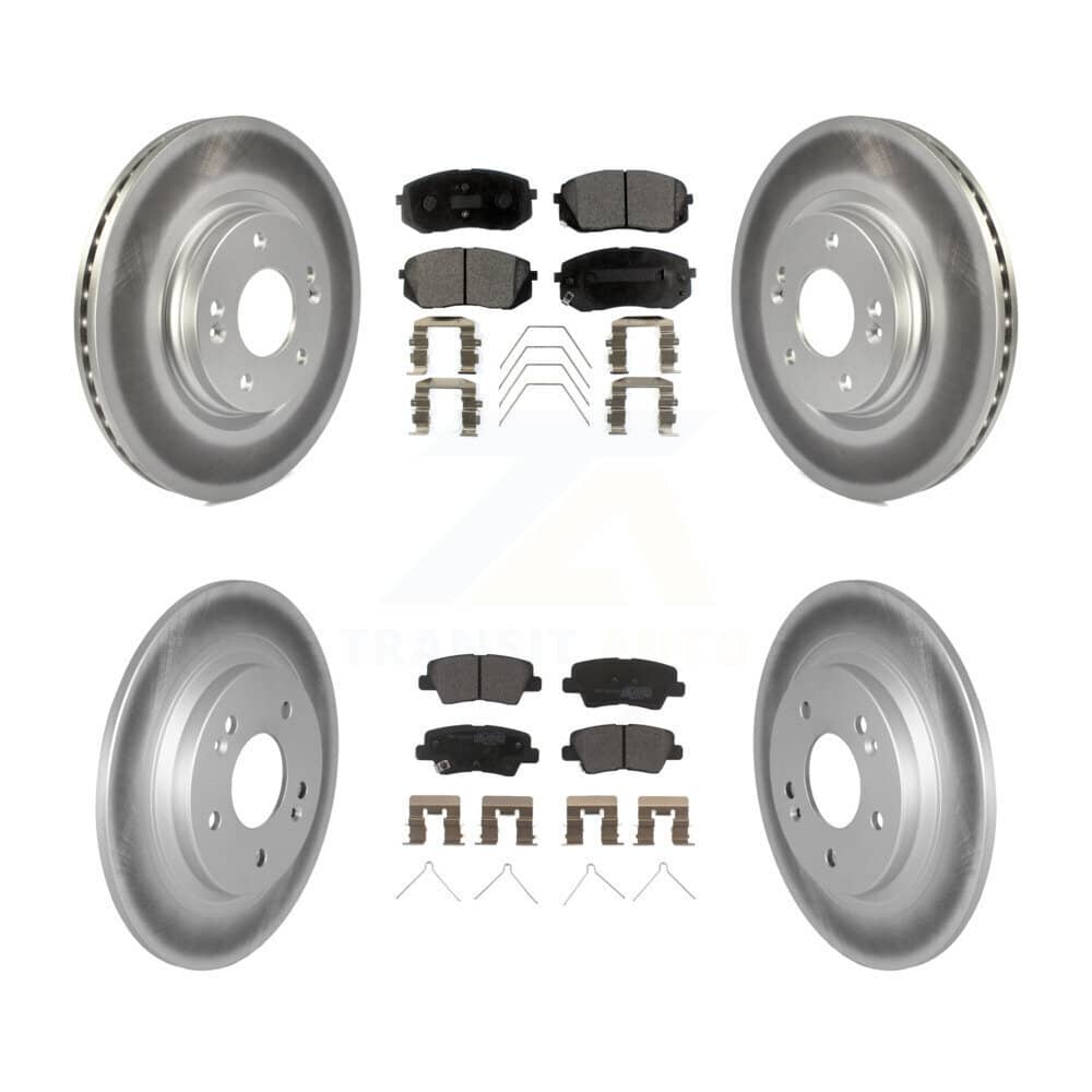 Transit Auto - KGF-102862 - Front and Rear Disc Brake Kits