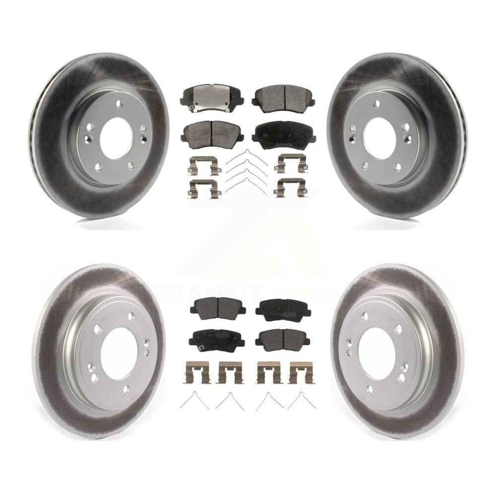Transit Auto - KGF-102865 - Front and Rear Disc Brake Kits