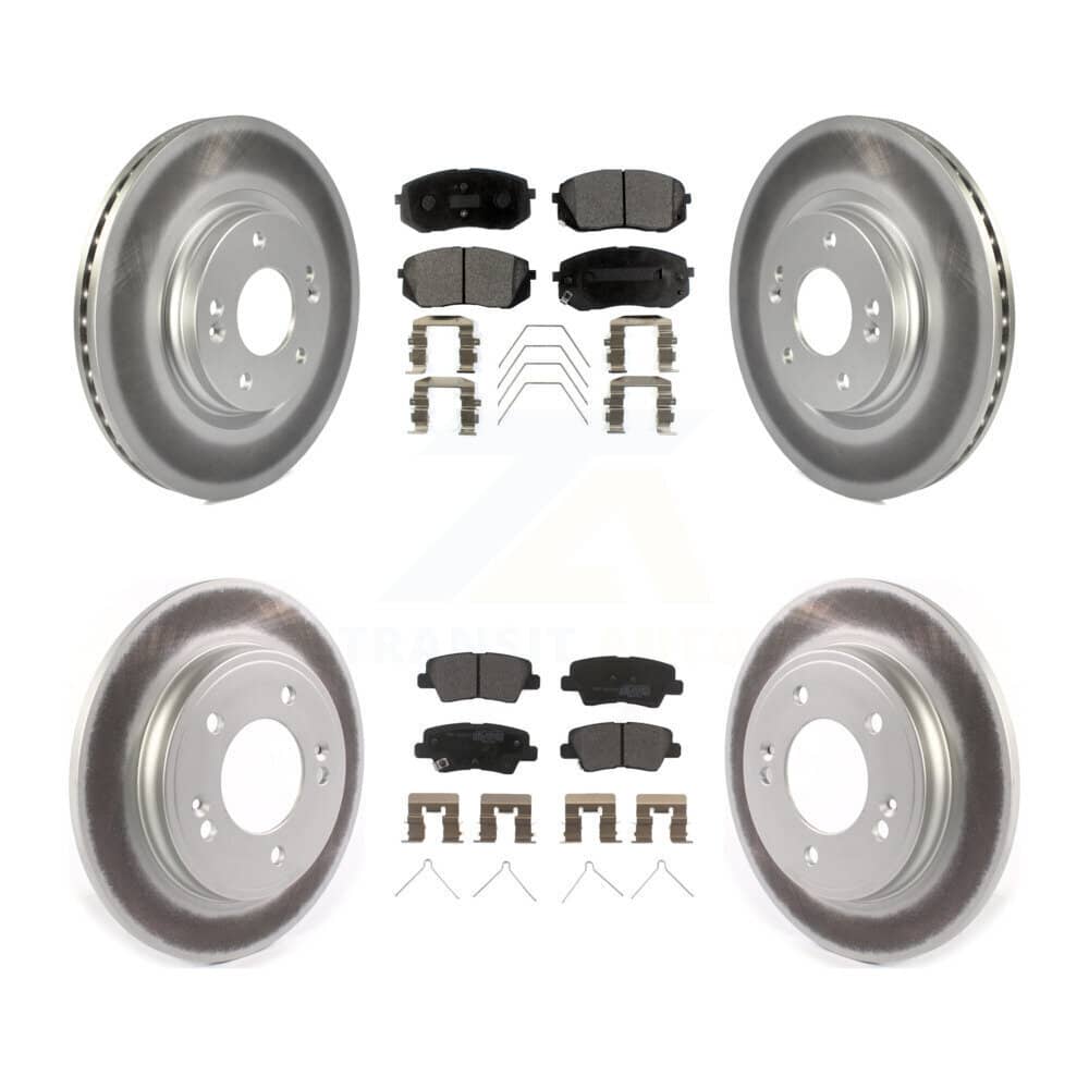 Transit Auto - KGF-102866 - Front and Rear Disc Brake Kits