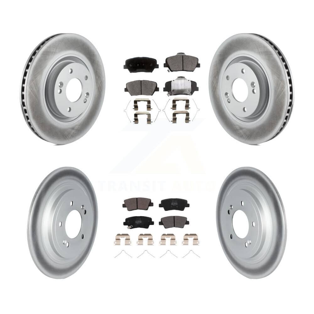 Transit Auto - KGF-102870 - Front and Rear Disc Brake Kits