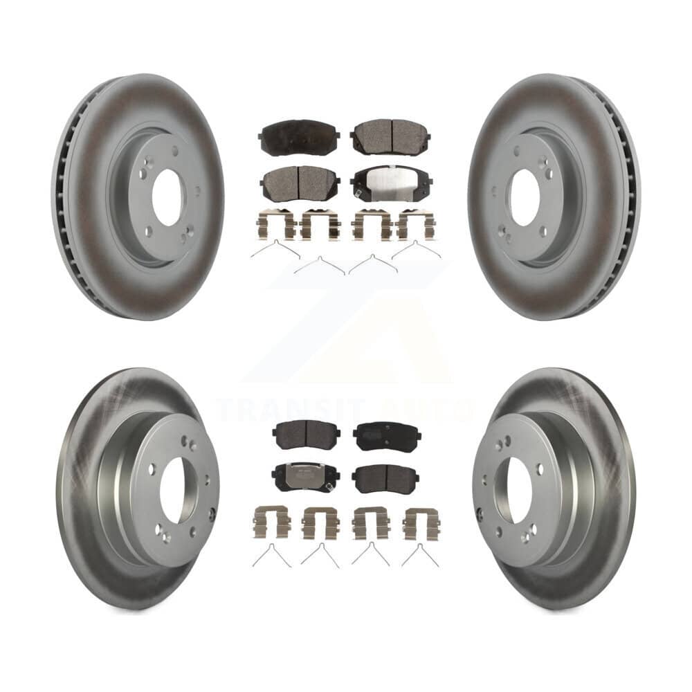 Transit Auto - KGF-102878 - Front and Rear Disc Brake Kits