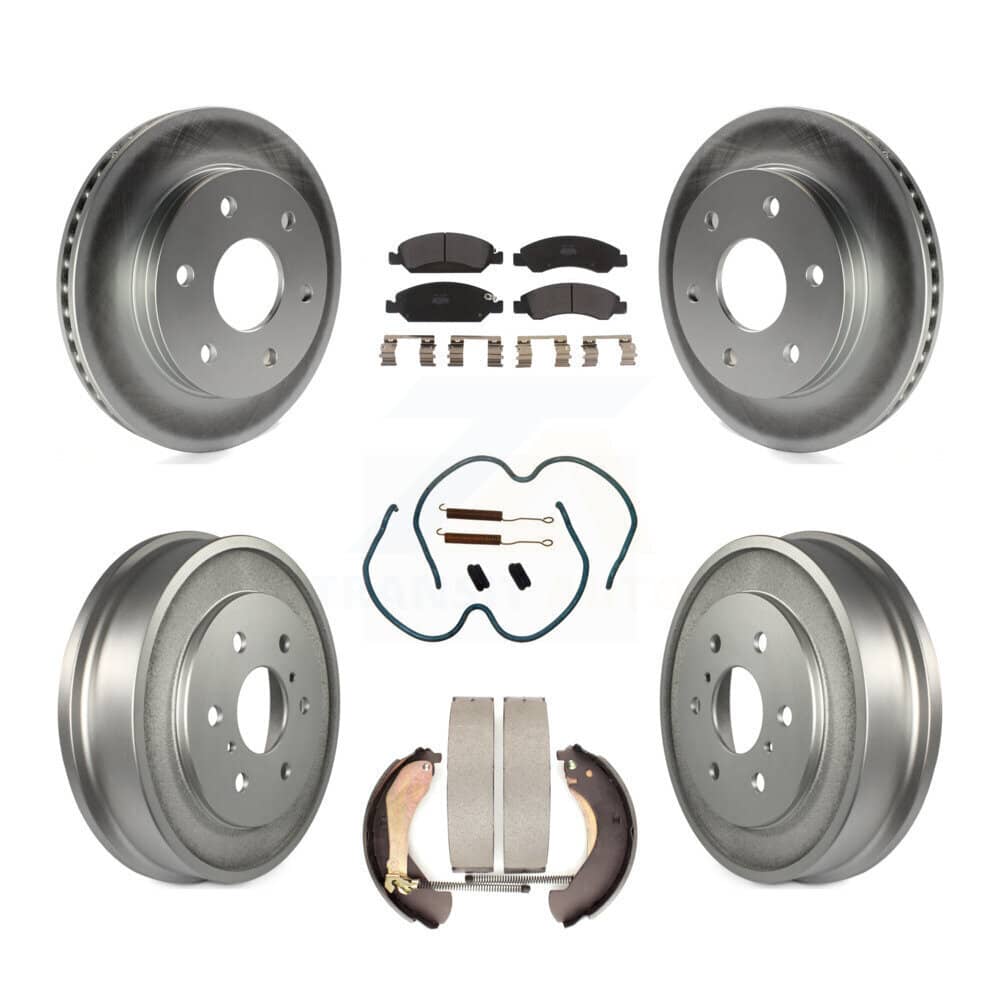 Transit Auto - KGF-102893 - Front and Rear Disc Brake Kits