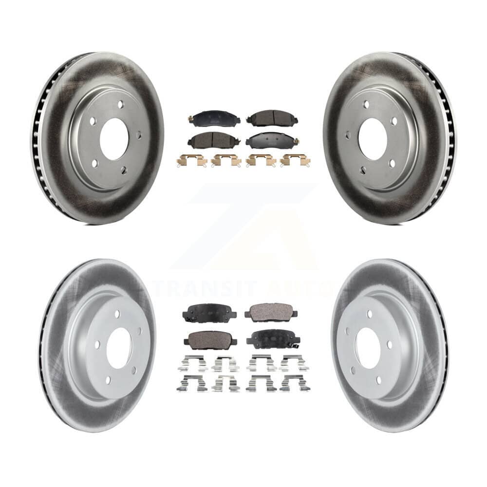 Transit Auto - KGF-102976 - Front and Rear Disc Brake Kits