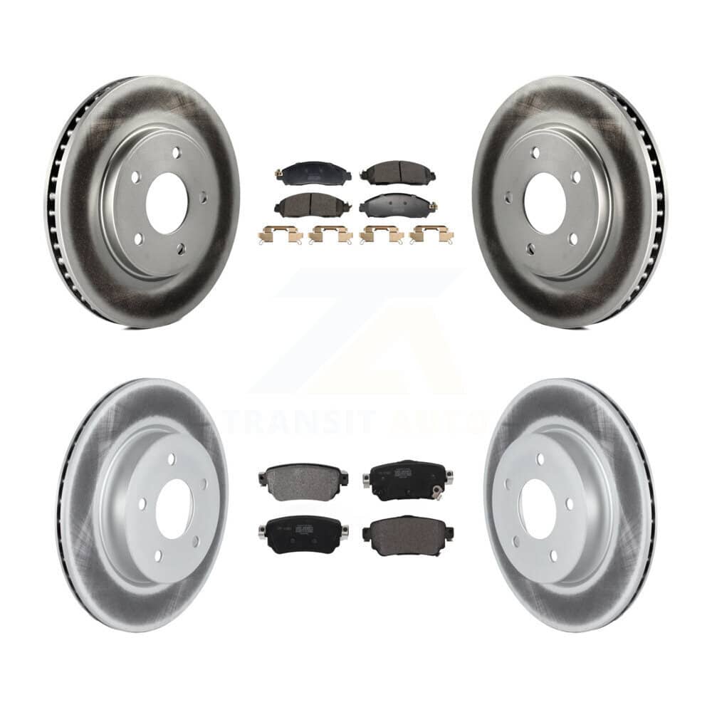 Transit Auto - KGF-102977 - Front and Rear Disc Brake Kits