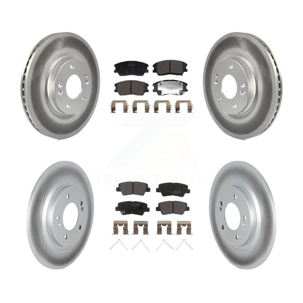 Transit Auto - KGF-103002 - Front and Rear Disc Brake Kits