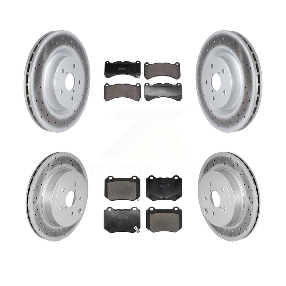 Transit Auto - KGF-103008 - Front and Rear Disc Brake Kits