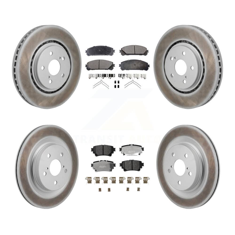 Transit Auto - KGF-103115 - Front and Rear Disc Brake Kits