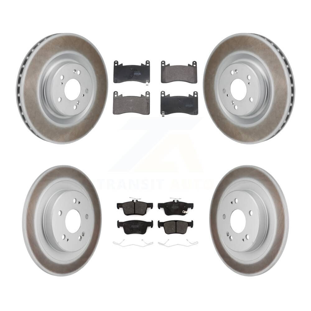 Transit Auto - KGF-103119 - Front and Rear Disc Brake Kits
