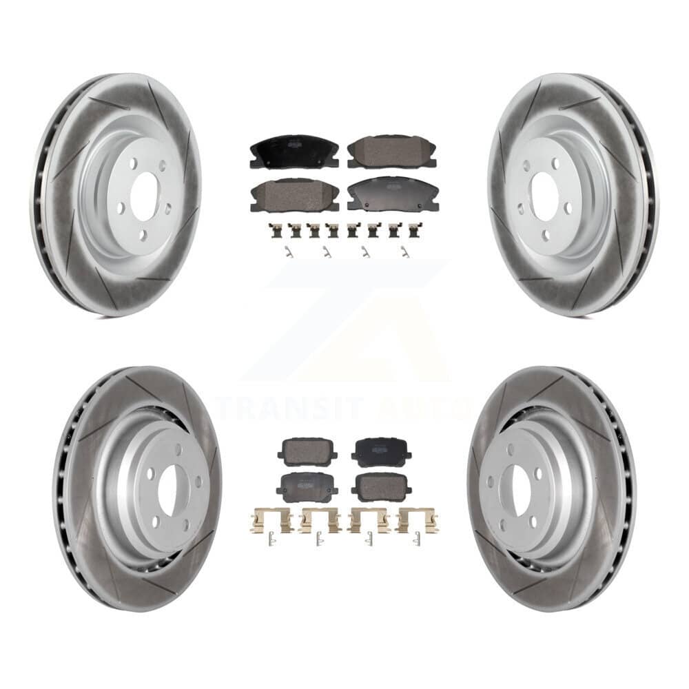 Transit Auto - KGF-103126 - Front and Rear Disc Brake Kits
