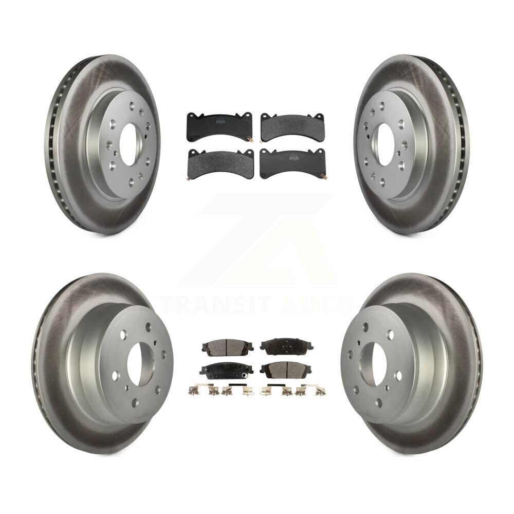 Transit Auto - KGF-103143 - Front and Rear Disc Brake Kits