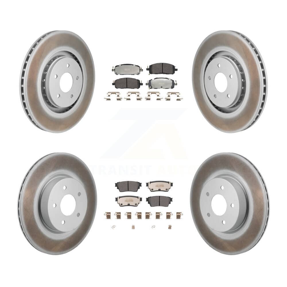 Transit Auto - KGF-103154 - Front and Rear Disc Brake Kits
