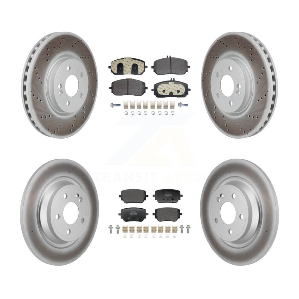Transit Auto - KGF-103167 - Front and Rear Disc Brake Kits