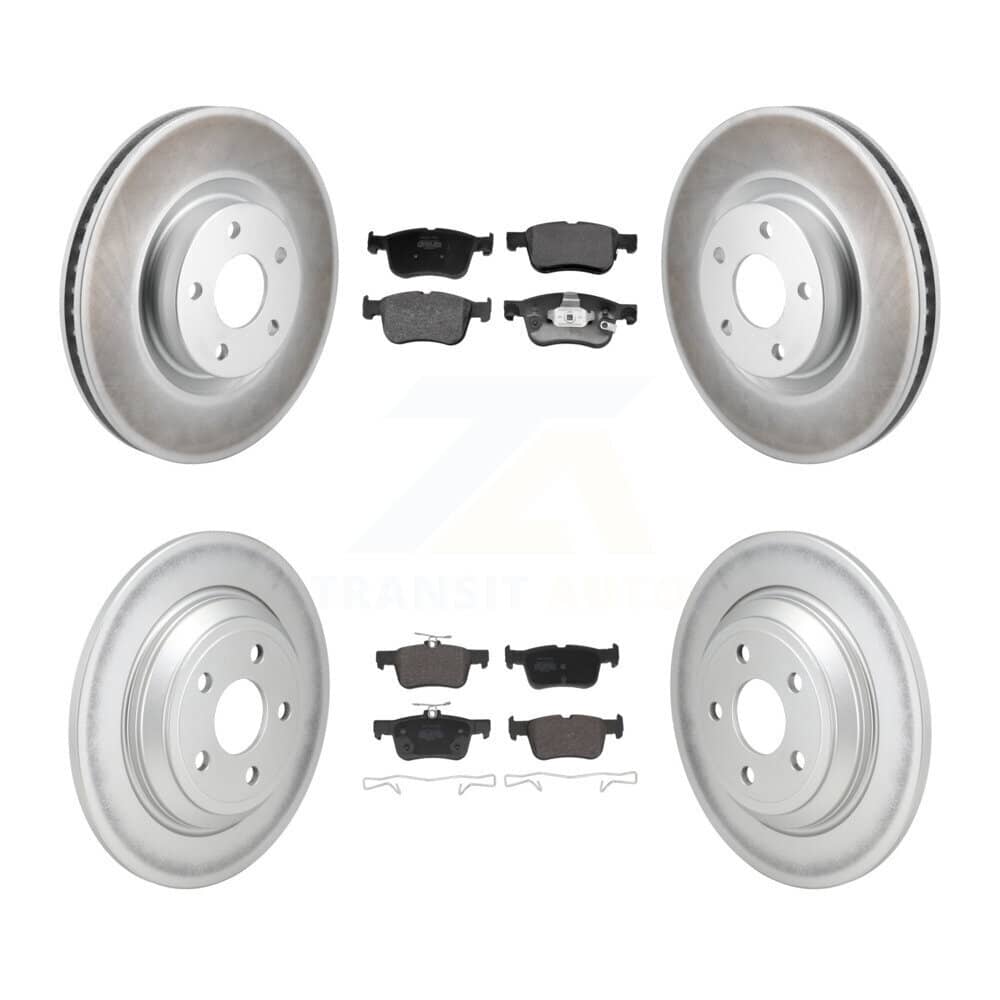 Transit Auto - KGF-103171 - Front and Rear Disc Brake Kits