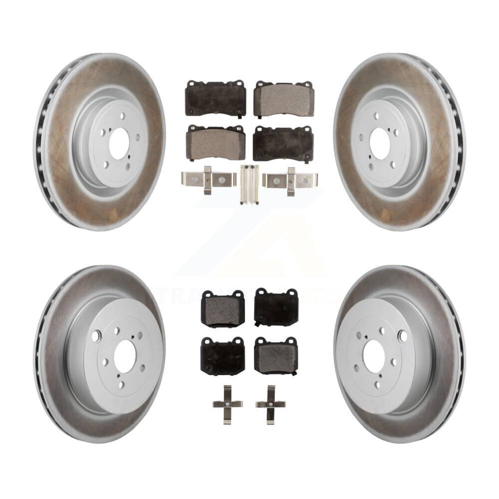 Transit Auto - KGF-103180 - Front and Rear Disc Brake Kits