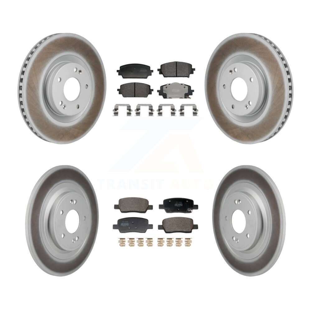 Transit Auto - KGF-103191 - Front and Rear Disc Brake Kits