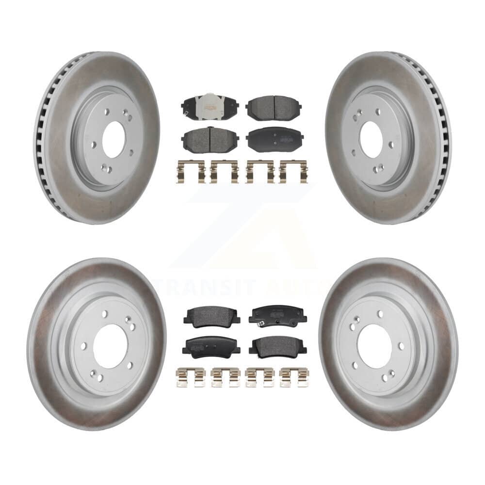 Transit Auto - KGF-103197 - Front and Rear Disc Brake Kits