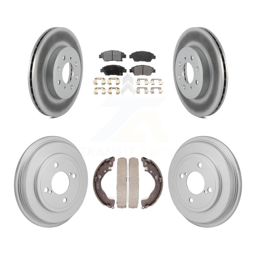 Transit Auto - KGF-103340 - Front and Rear Disc Brake Kits