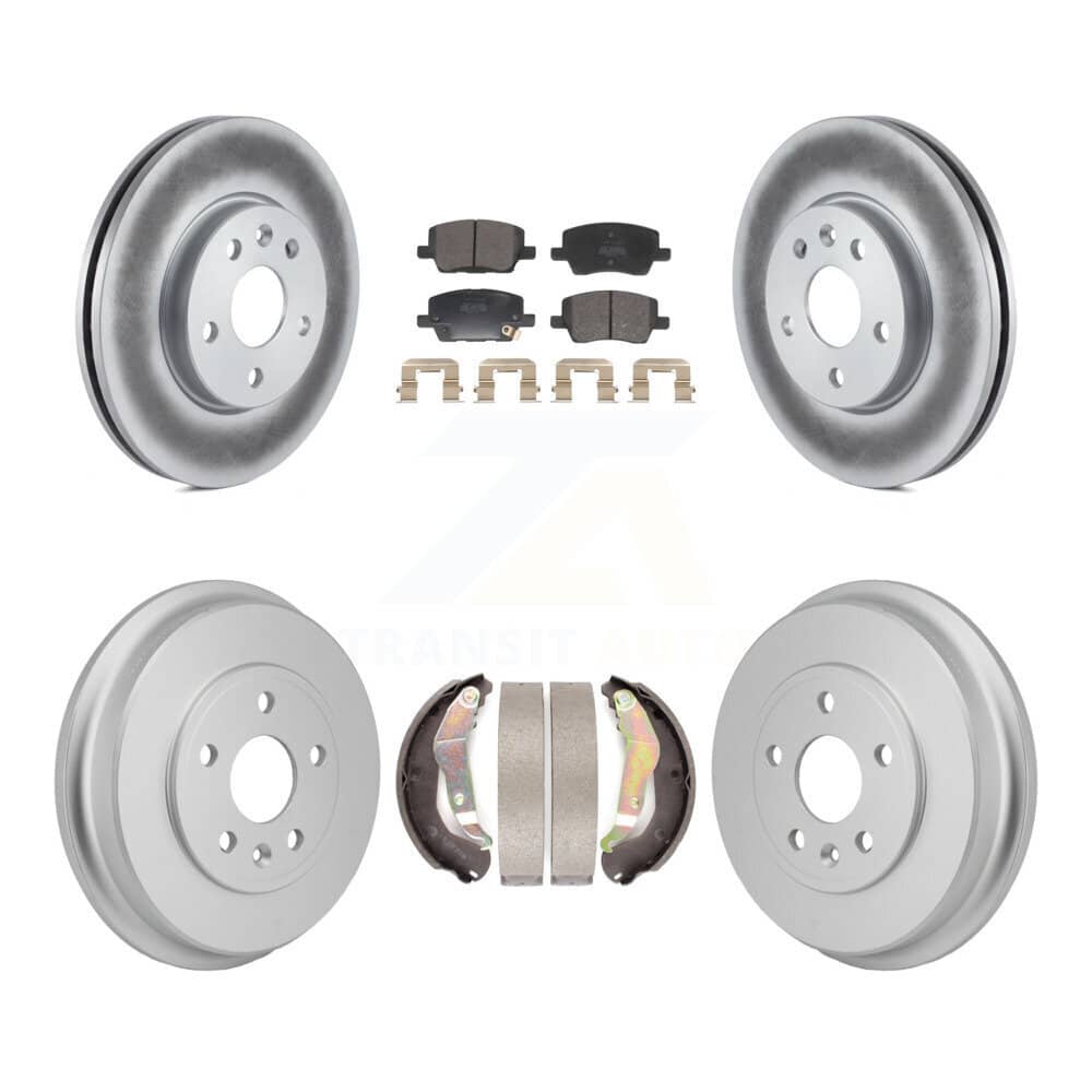 Transit Auto - KGF-103343 - Front and Rear Disc Brake Kits