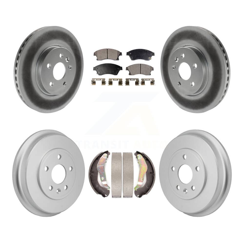 Transit Auto - KGF-103345 - Front and Rear Disc Brake Kits