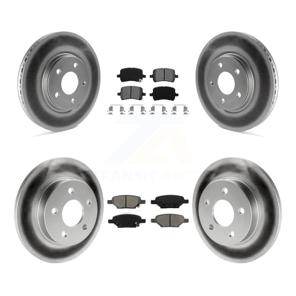Transit Auto - KGS-100560 - Front and Rear Disc Brake Kits
