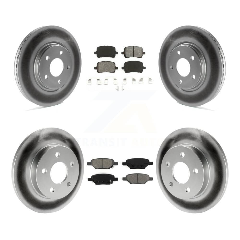 Transit Auto - KGS-100561 - Front and Rear Disc Brake Kits