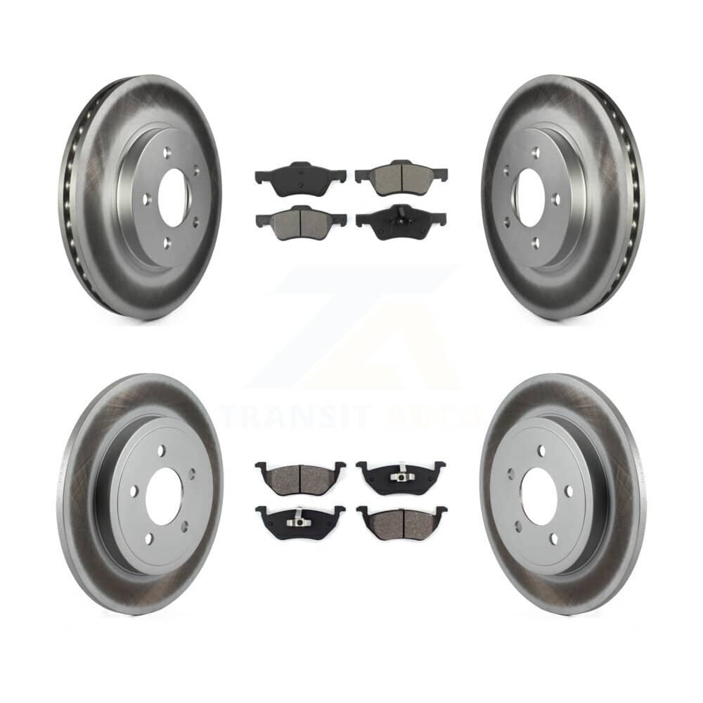 Transit Auto - KGS-100621 - Front and Rear Disc Brake Kits