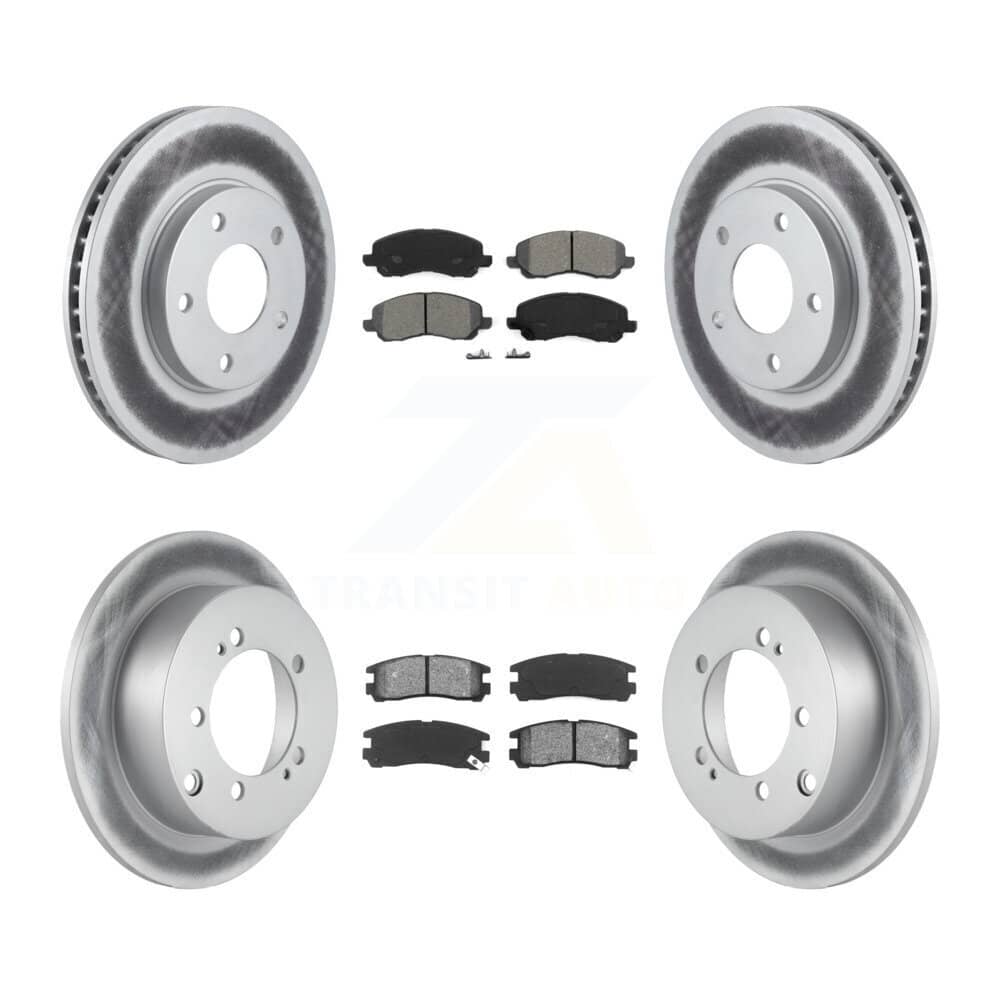 Transit Auto - KGS-100675 - Front and Rear Disc Brake Kits
