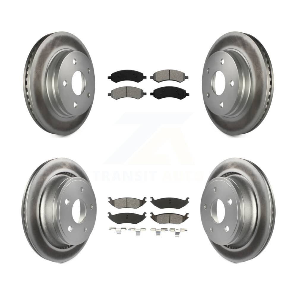 Transit Auto - KGS-100684 - Front and Rear Disc Brake Kits