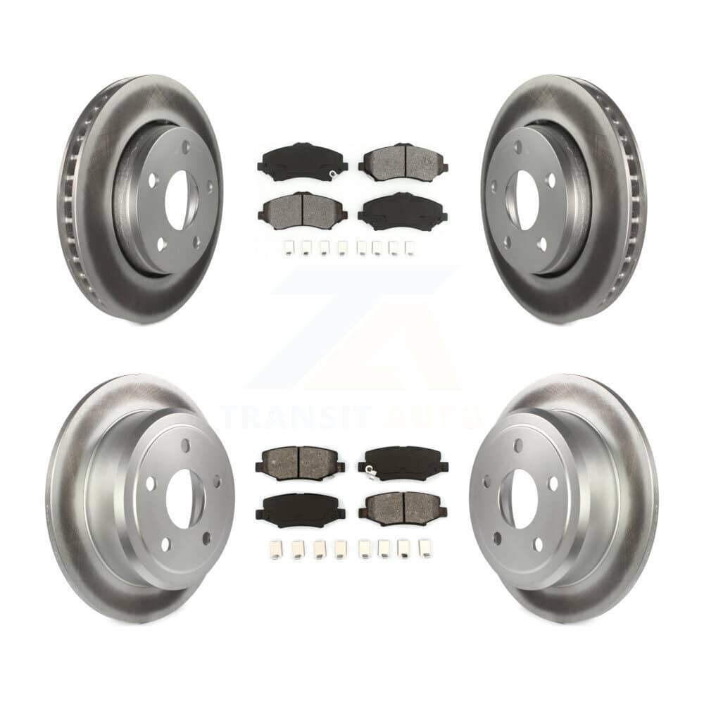 Transit Auto - KGS-100707 - Front and Rear Disc Brake Kits