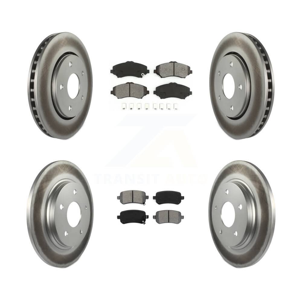Transit Auto - KGS-100710 - Front and Rear Disc Brake Kits