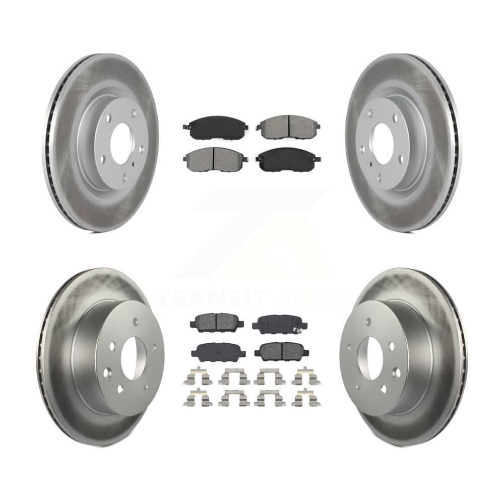Transit Auto - KGS-100831 - Front and Rear Disc Brake Kits