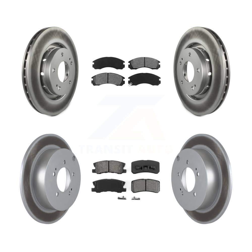Transit Auto - KGS-100888 - Front and Rear Disc Brake Kits