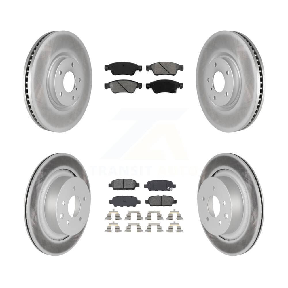 Transit Auto - KGS-100981 - Front and Rear Disc Brake Kits