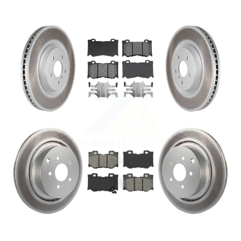 Transit Auto - KGS-101023 - Front and Rear Disc Brake Kits