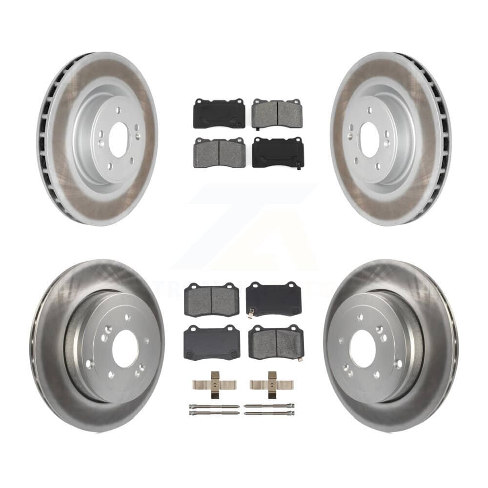 Transit Auto - KGS-101047 - Front and Rear Disc Brake Kits