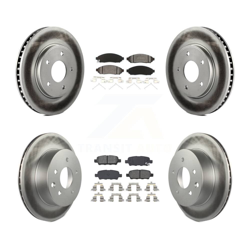 Transit Auto - KGS-101068 - Front and Rear Disc Brake Kits