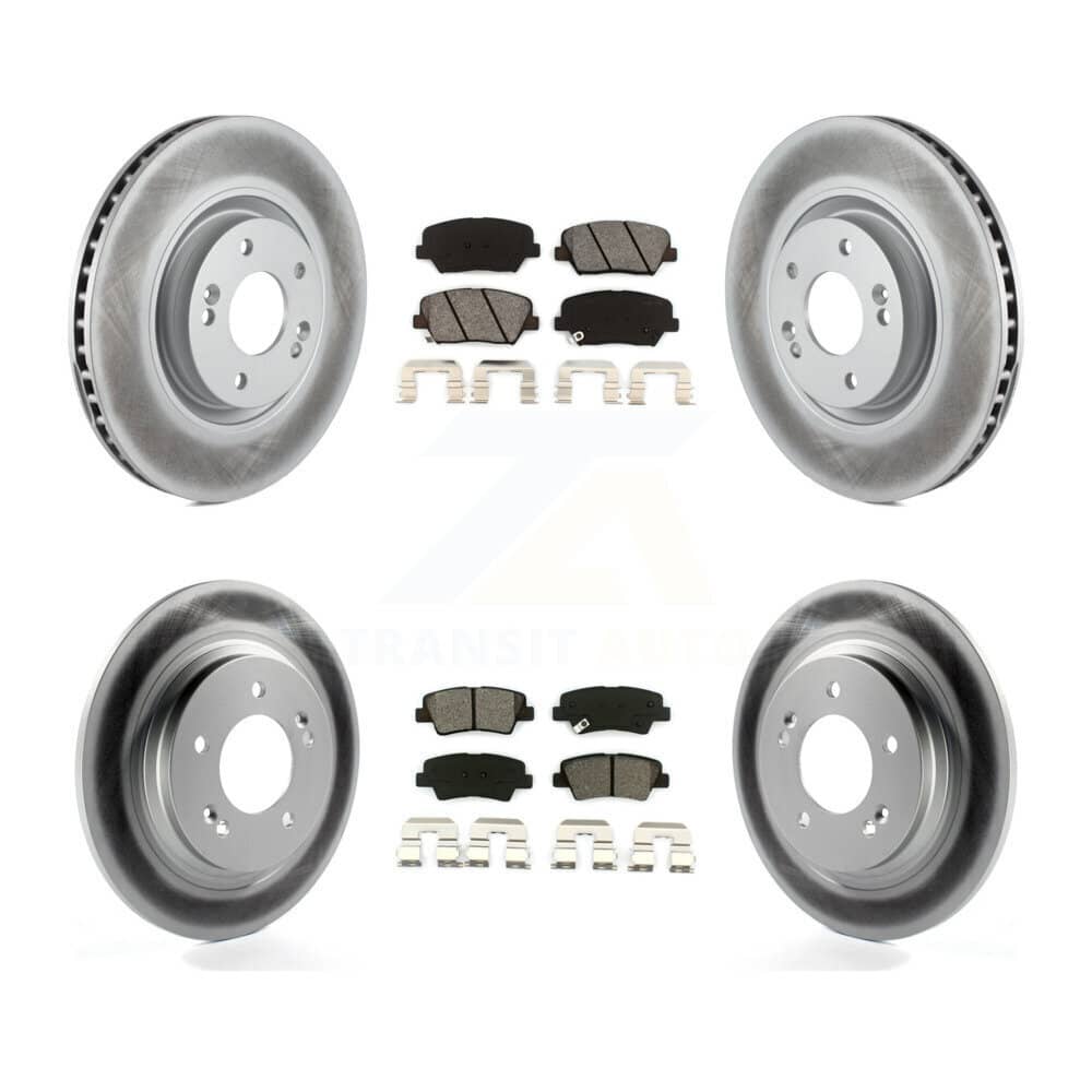 Transit Auto - KGS-101079 - Front and Rear Disc Brake Kits