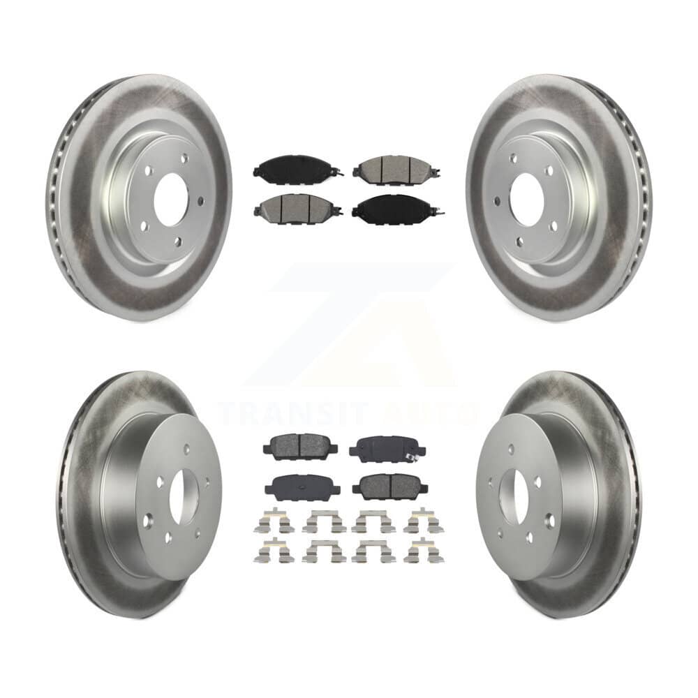 Transit Auto - KGS-101102 - Front and Rear Disc Brake Kits