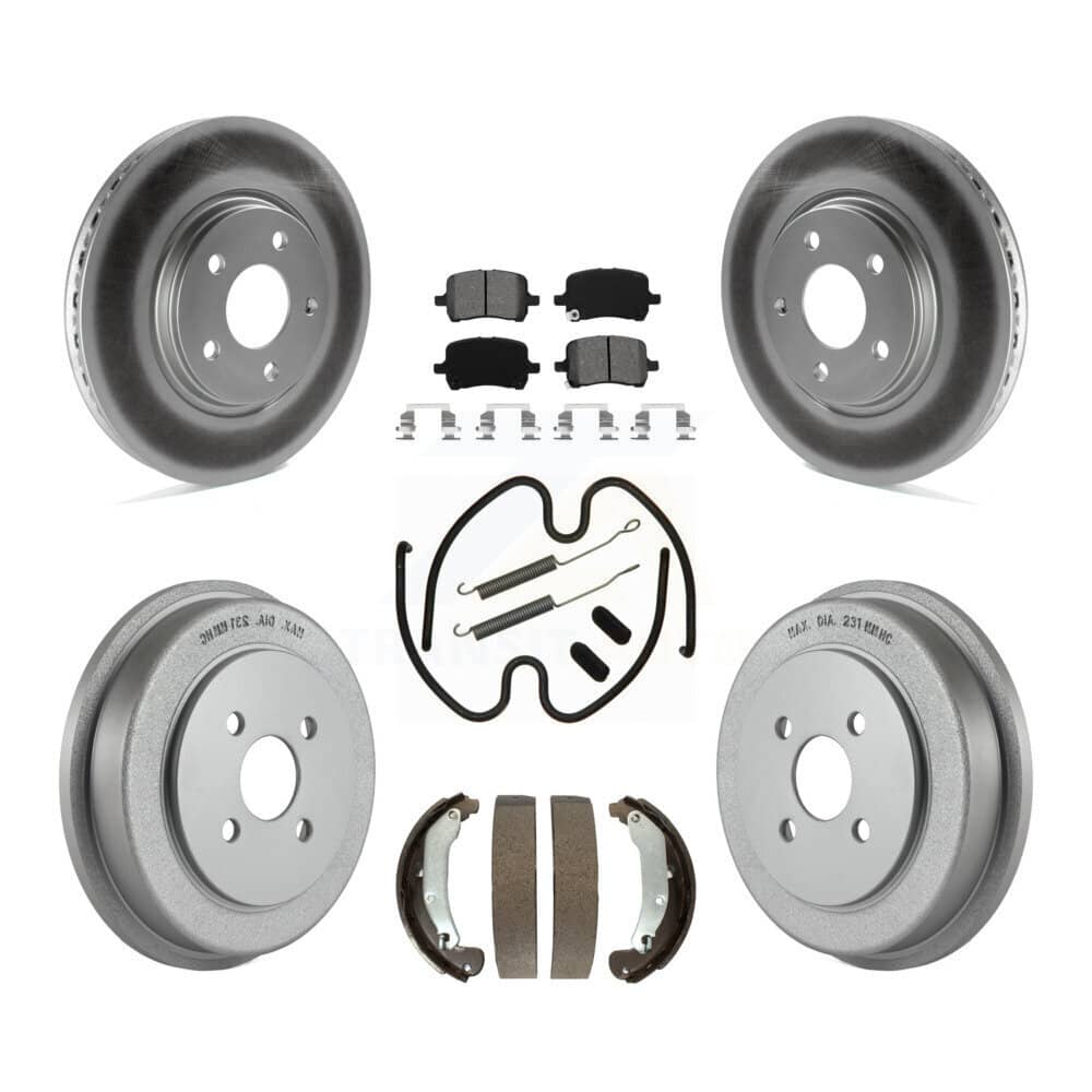 Transit Auto - KGS-101597 - Front and Rear Disc Brake Kits