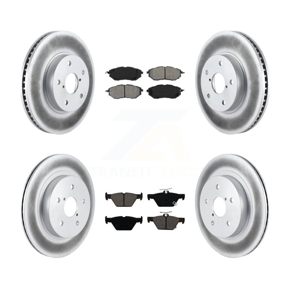 Transit Auto - KGS-101736 - Front and Rear Disc Brake Kits
