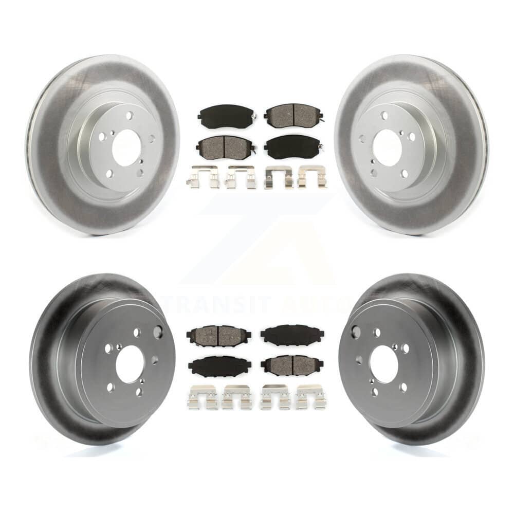 Transit Auto - KGS-101828 - Front and Rear Disc Brake Kits