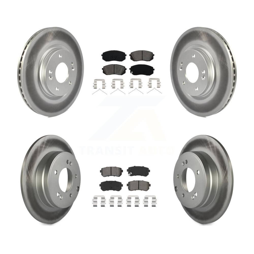 Transit Auto - KGS-101989 - Front and Rear Disc Brake Kits