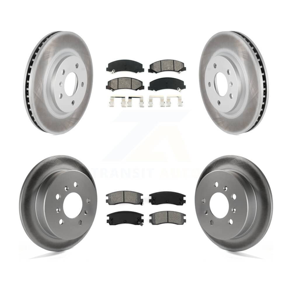 Transit Auto - KGS-102044 - Front and Rear Disc Brake Kits