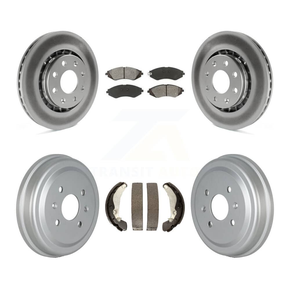 Transit Auto - KGS-102205 - Front and Rear Disc Brake Kits