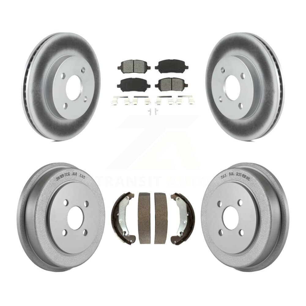 Transit Auto - KGS-102228 - Front and Rear Disc Brake Kits