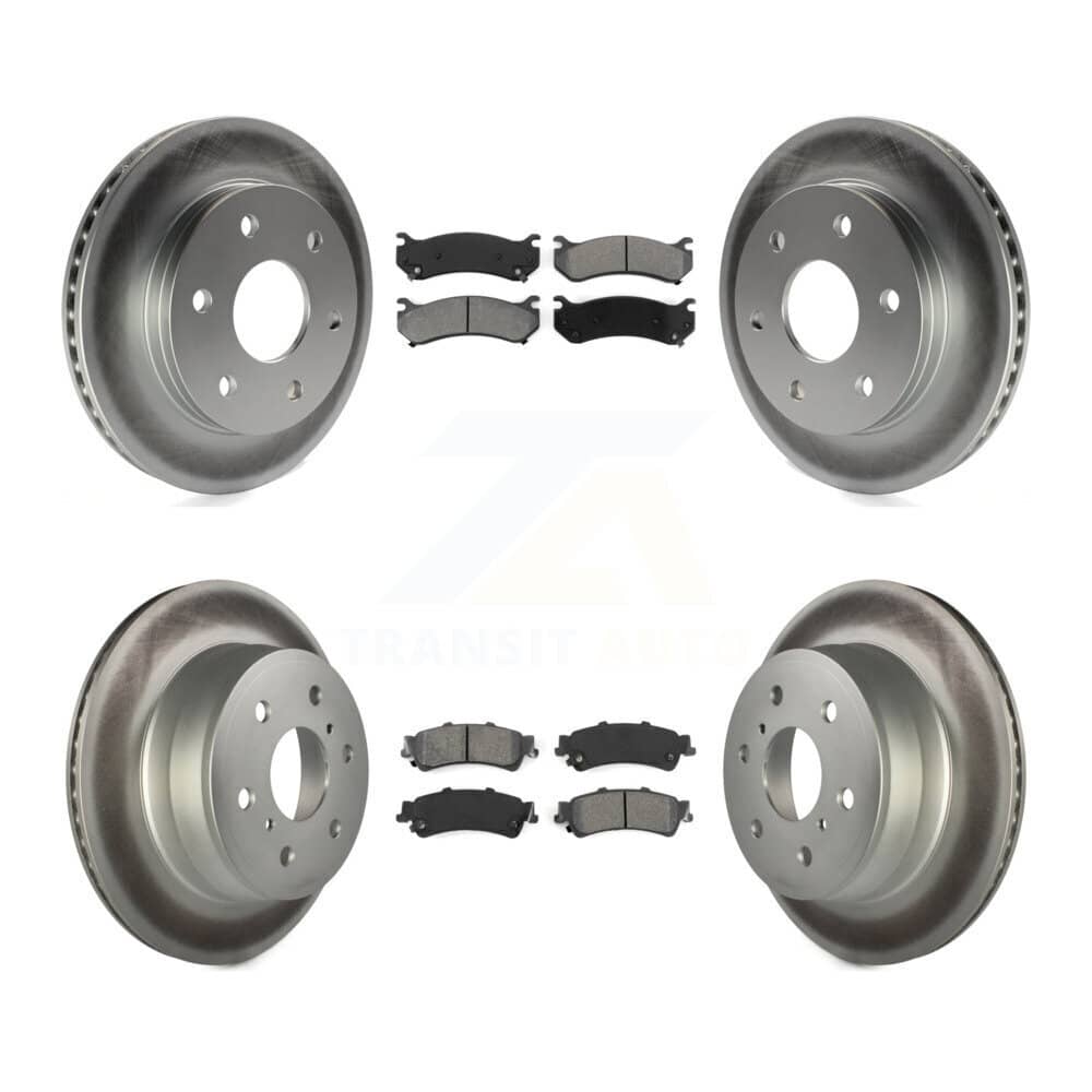 Transit Auto - KGS-102436 - Front and Rear Disc Brake Kits