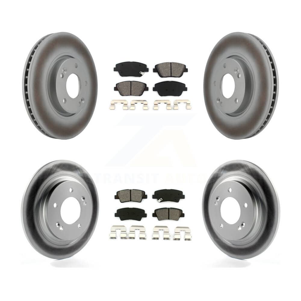 Transit Auto - KGS-102454 - Front and Rear Disc Brake Kits