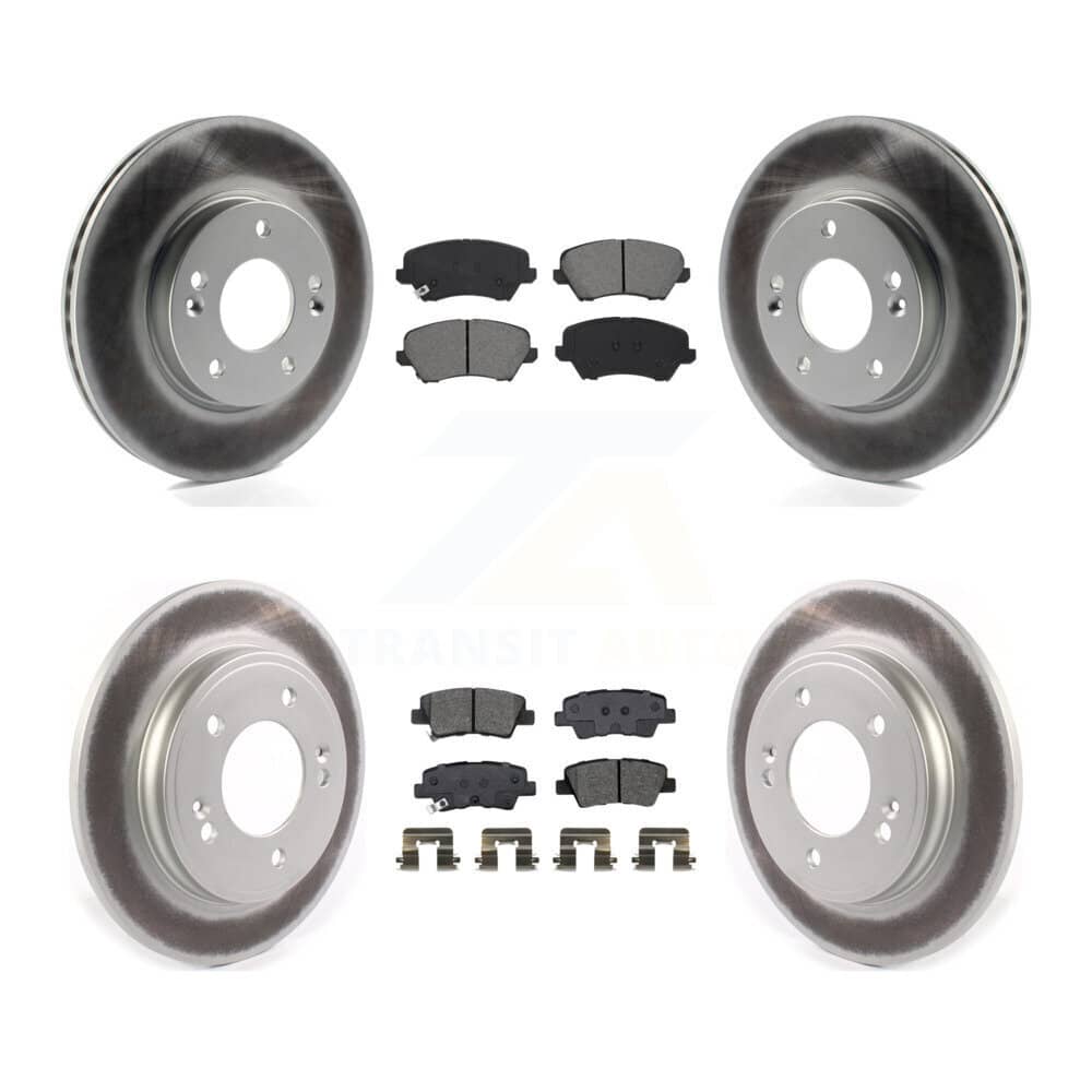 Transit Auto - KGS-102457 - Front and Rear Disc Brake Kits