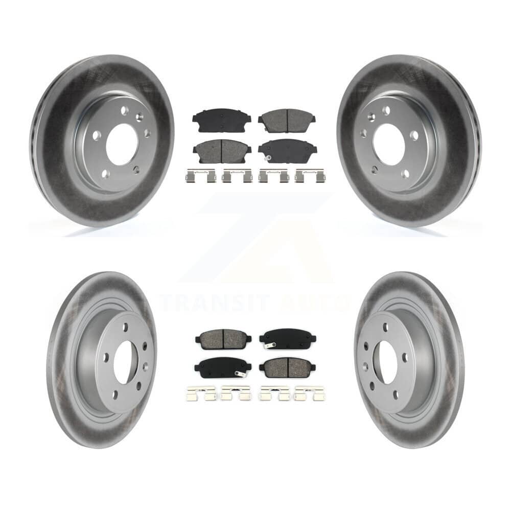 Transit Auto - KGS-102536 - Front and Rear Disc Brake Kits