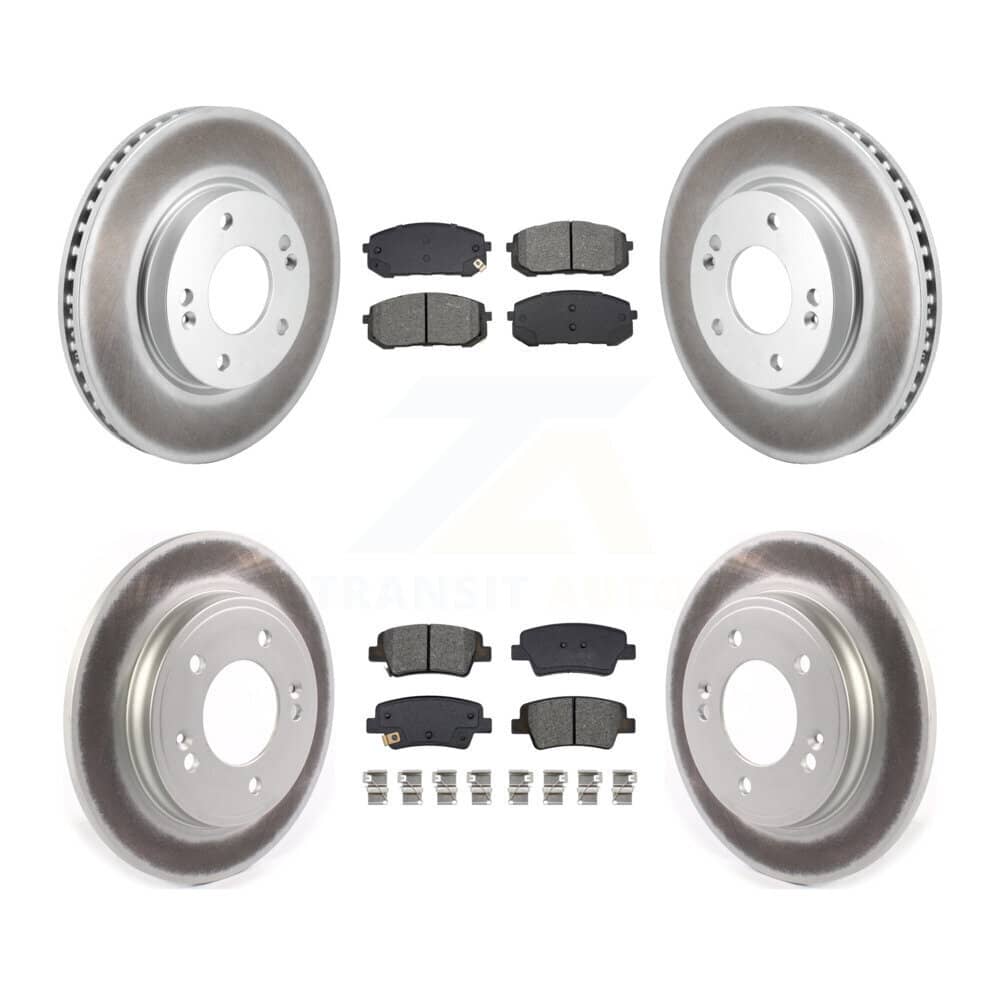 Transit Auto - KGS-102587 - Front and Rear Disc Brake Kits